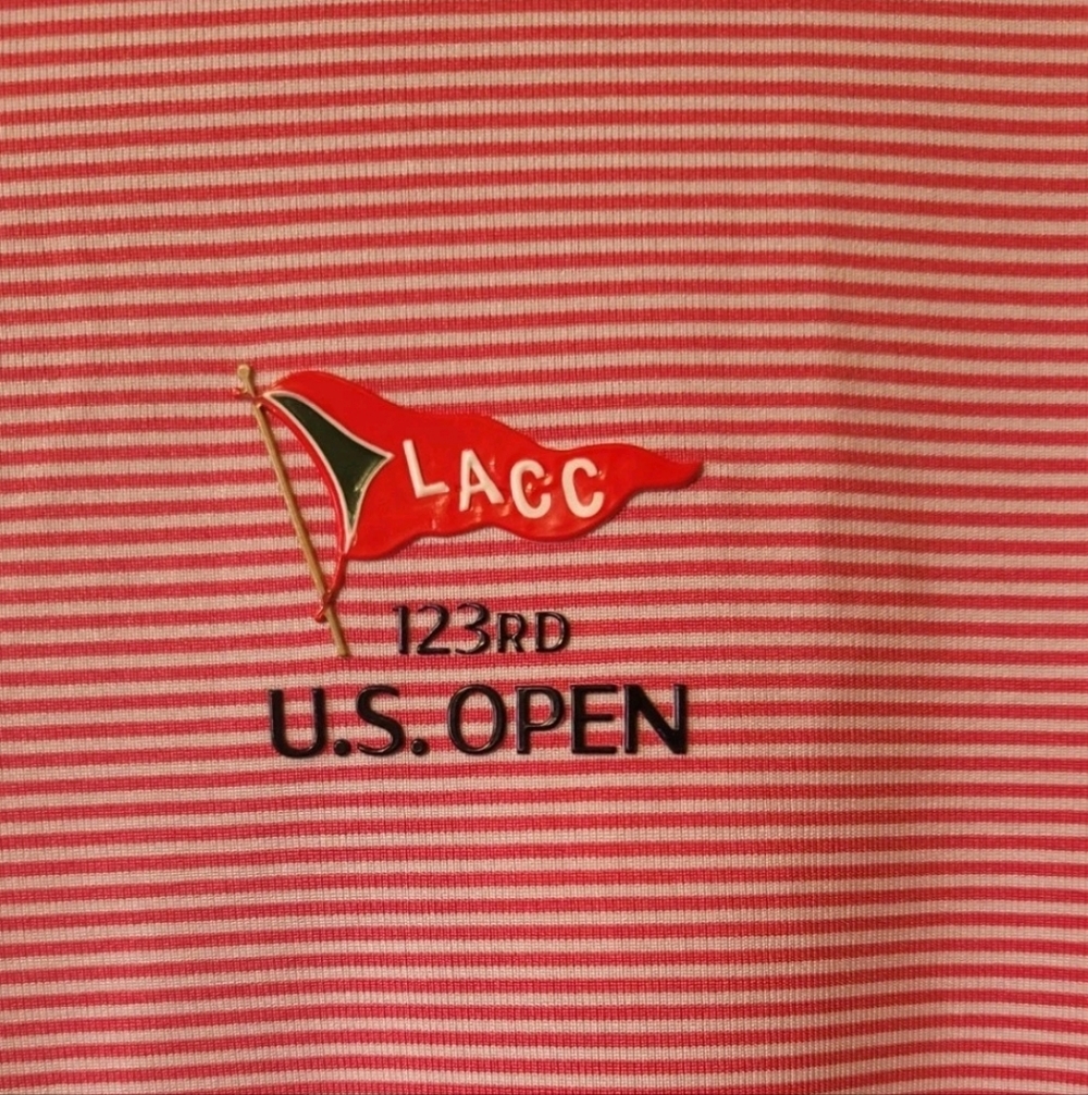 US Open Golf Mens Polo Shirt X Large 123rd LACC - Picture 4 of 4
